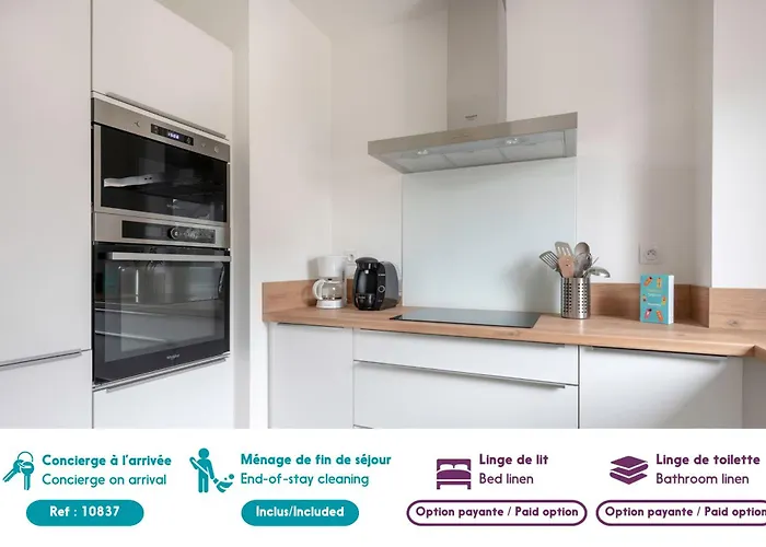 Moderne Pour 4 Situe A Апартаменты *